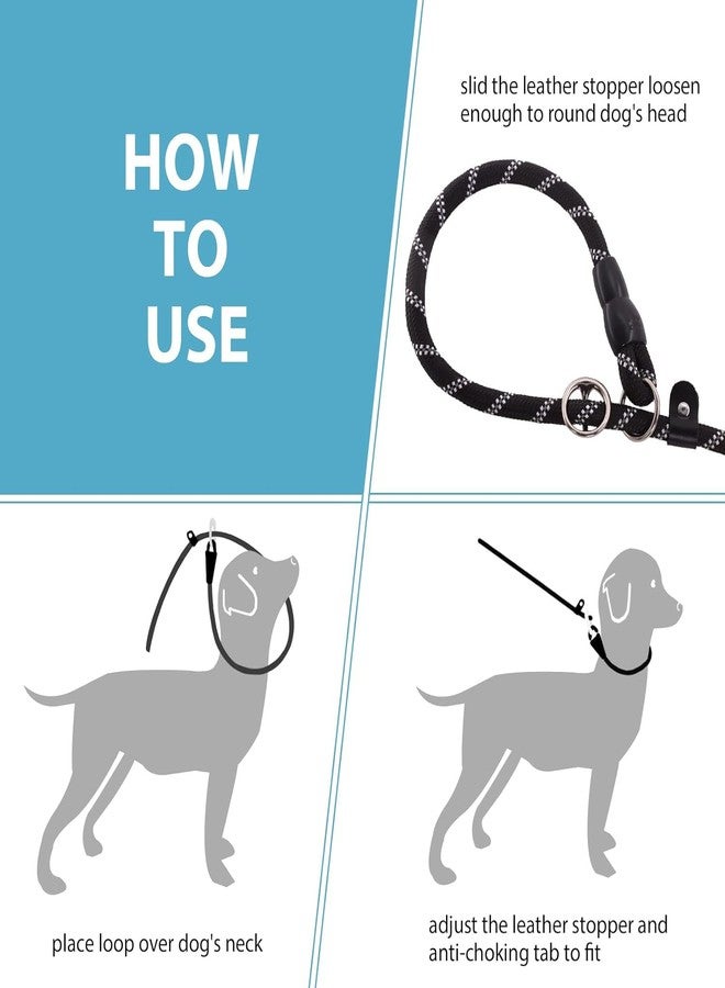 LOCANS 4FT Heavy Duty Dog Leash with Soft Padded Handle,Strong Reflective Rope for Night Walking, 360-Degree Rotating Metal Buckle Without Tangles,Suitable for Dogs (Multi Colour) - Image 2